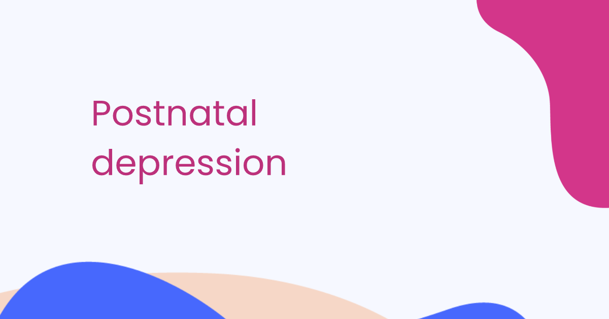 Postnatal depression