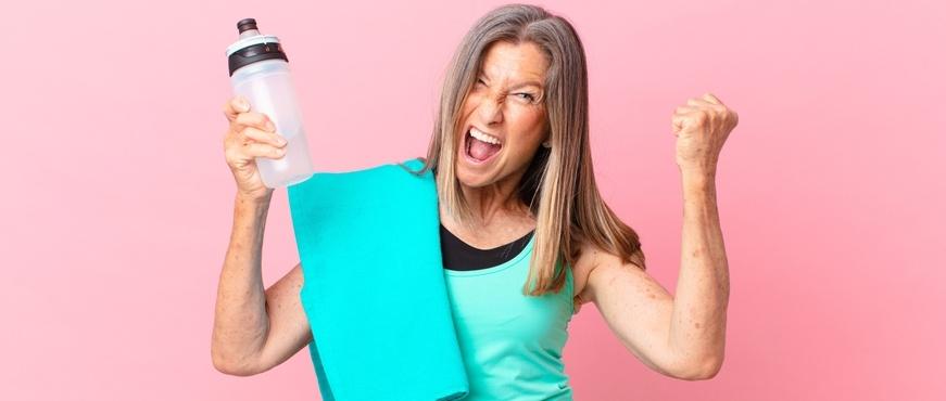 How can you prevent osteoporosis during the menopause?