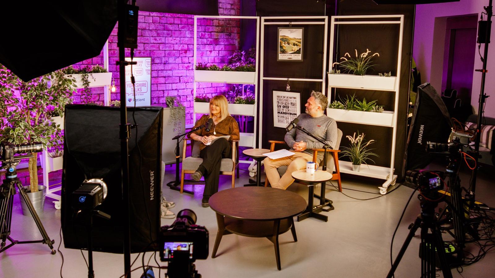 Meet the hosts - Matt Jameson and Christine Talbot