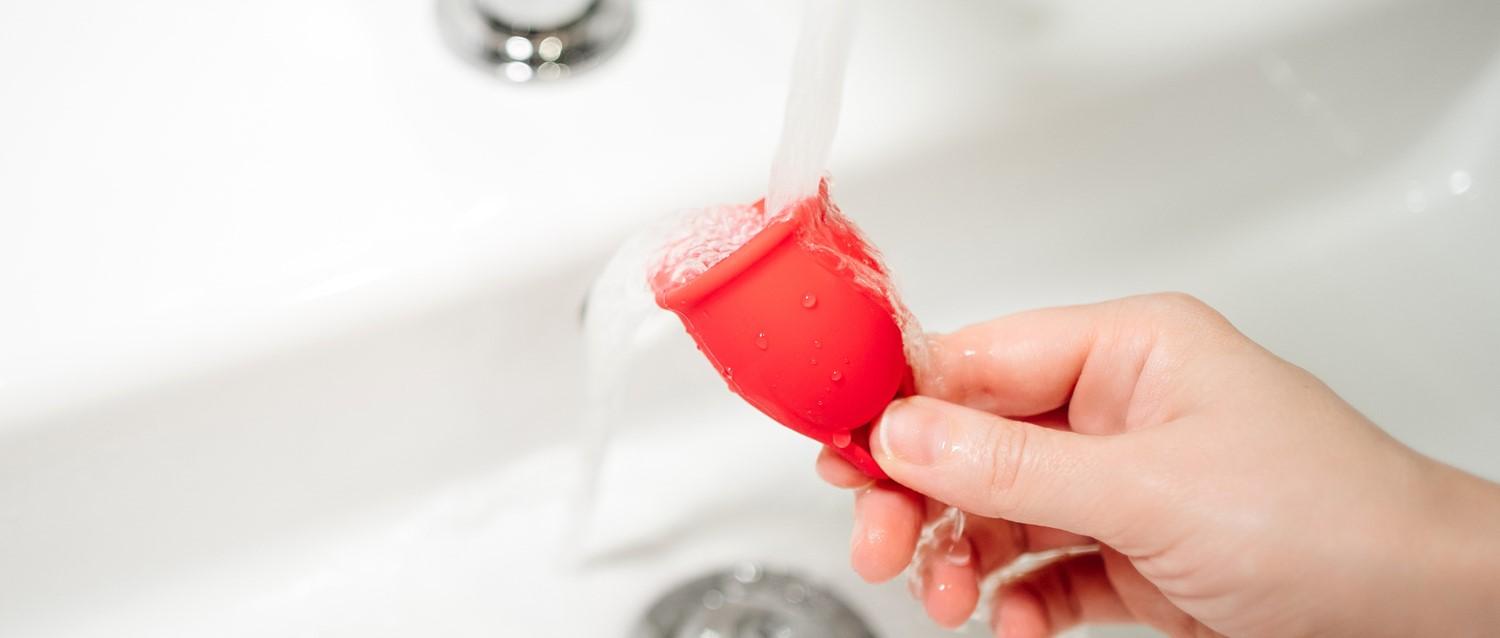 How to clean your menstrual cup