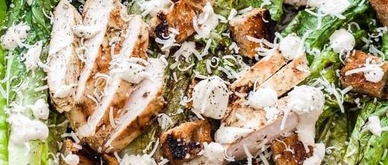 chicken Caesar salad