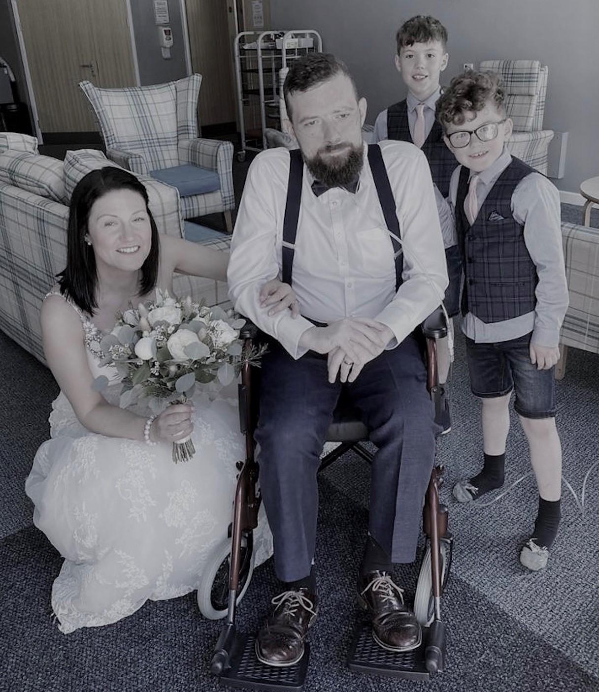 Kerry and David's wedding